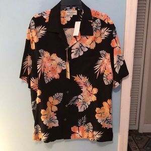 Caribbean silk blend shirt